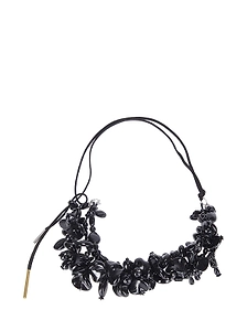 Dries Van Noten Embellished Tie Fastened Necklace