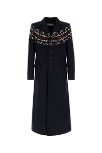 Dries Van Noten Embroidered Long Coat