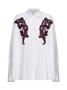 Dries Van Noten Embroidered Long-Sleeved Shirt