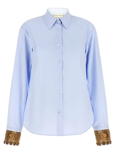 Dries Van Noten Embroidered Poplin Shirt