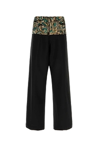 Dries Van Noten Embroidered Waist Pants