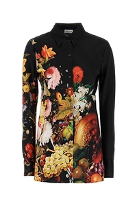 Floral Printed Button-Up Shirt