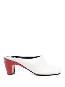 Dries Van Noten Leather Mules