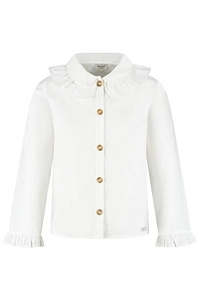 Nien Ruffle Detailed Button-Up Blouse