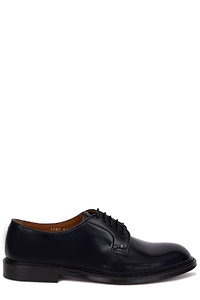 Doucal's Almond Toe Lace-Up Derby Shoes