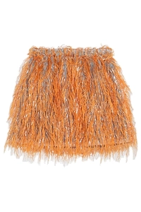 Douuod Kids Fringed A-Line Skirt