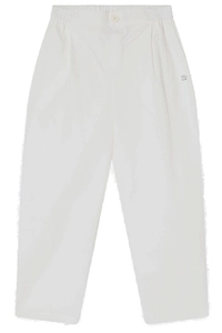 Douuod Kids Logo Lettering Pleated Pants