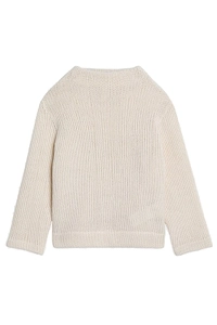 Douuod Kids Logo Patch Knitted Jumper
