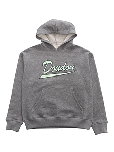 Douuod Kids Logo Printed Long-Sleeved Hoodie