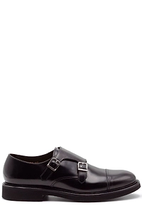 Doucal's Double Buckle Monk Shoes