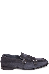 Doucal's Double Buckle Monk Shoes