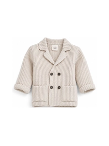 Douuod Kids Long Sleeved Double Breasted Cardigan