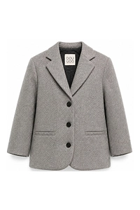 Douuod Kids Long Sleeved Single Breasted Jacket