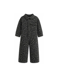 Printed Long Sleeved Jumpsuit