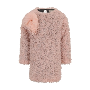 Douuod Kids Ruffled Straight Hem Dress