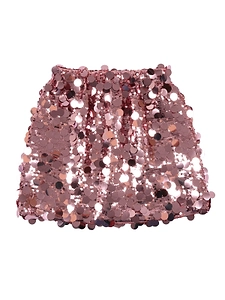 Douuod Kids Sequin Embellished Shorts