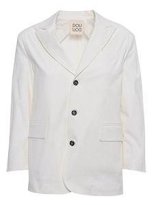 Single-Breasted Oversized Blazer