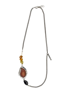 Dries Van Noten Multistone Pendant Necklace