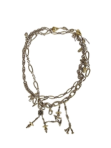 Dries Van Noten Multi-Chain Charm Necklace