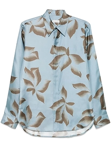 Dries Van Noten Pattern-Printed Long-Sleeved Shirt