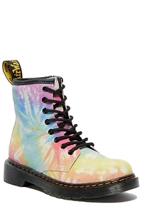 Dr. Martens Kids 1460 Tie Dye Lace Up Boots