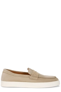 Doucal's Suede Slip-On Moccasins