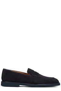 Doucal's Suede Penny Loafers