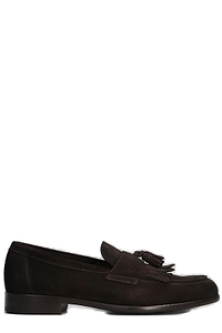 Doucal's Tassel Detailed Fringed Loafers