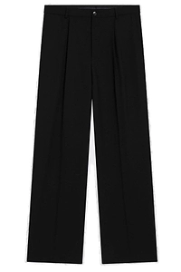 Dries Van Noten Pleated Tailored Trousers
