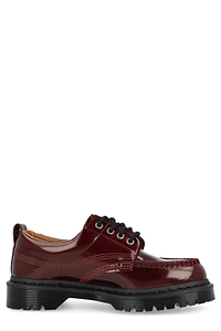 Dr. Martens Lowell Lacquered Leather Moc Toe Shoes
