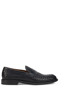 Doucal's Woven Penny Moccasins
