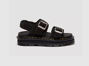 Dr. Martens Zebzag Buckled Platform Sandals