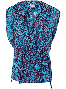 Printed Sleeveless Top