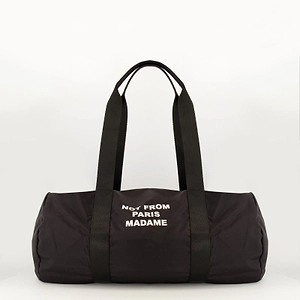 DrÔLe De Monsieur Slogan Duffle Bag
