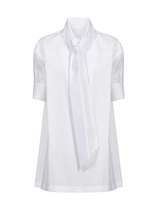 Dries Van Noten Scarf-Detailed Shirt