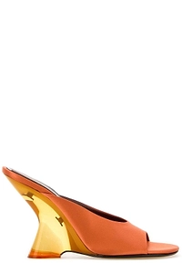 Dries Van Noten Sculpted Heel Mules
