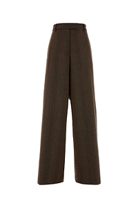 Dries Van Noten Striped Wide Leg Pants