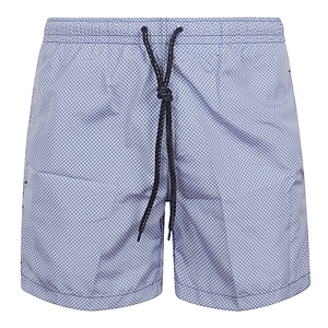 Drumohr Geometric Print Swim Shorts