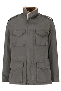 Drumohr Fur Lined Field Jacket
