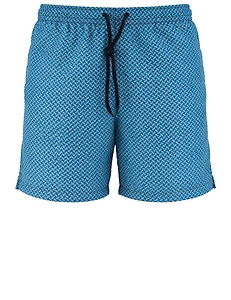 Drumohr Geometric Print Swim Shorts