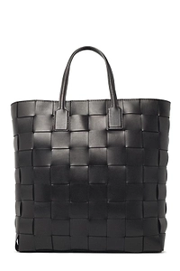 Dragon Diffusion Medium Pino Woven Top Handle Bag