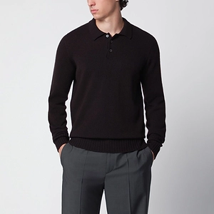 Drumohr Long Sleeve Polo Shirt