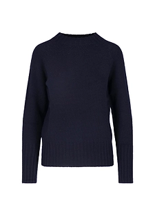 Drumohr Ribbed Crew Neck Knitted Sweater