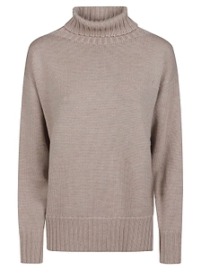 Drumohr Ribbed Turtleneck Knitted Sweater