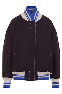 Dries Van Noten Valdi Varsity Bomber Jacket