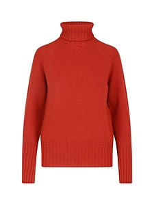 Drumohr Ribbed Turtleneck Knitted Sweater