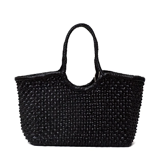 Nantucket Cactus Woven Top Handle Bag