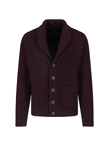 Drumohr Shawl Collar Buttoned Cardigan
