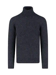 Drumohr Ribbed Turtleneck Sweater