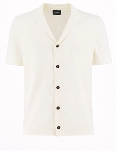 Drumohr Short-Sleeve Knitted Shirt